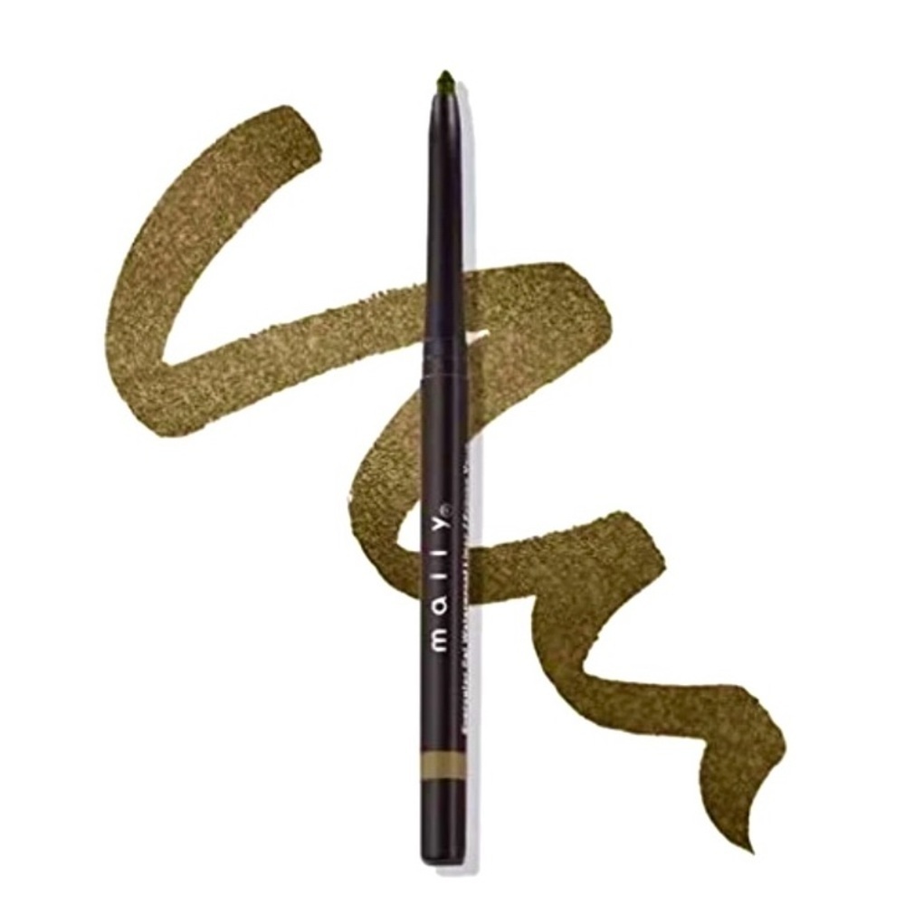 MALLY Evercolor Gel Waterproof Eyeliner, DEEP SAGE, Golden Green